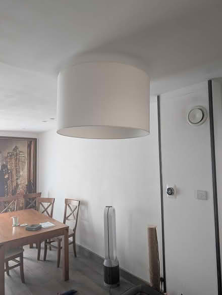 Photo of free Massive drum pendant lampshade (E1 1PP) #2
