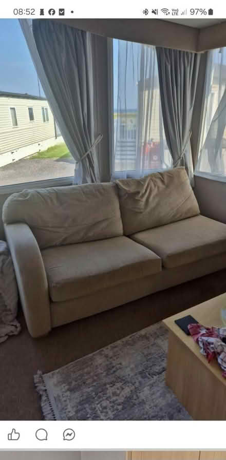 Photo of free Sofa 2x2 with bed settee (Snedshill TF2 TF2) #2