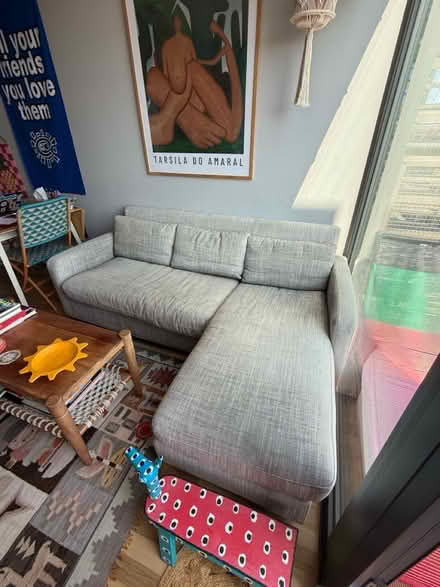 Photo of free Habitat grey sofa (White City W12) #4
