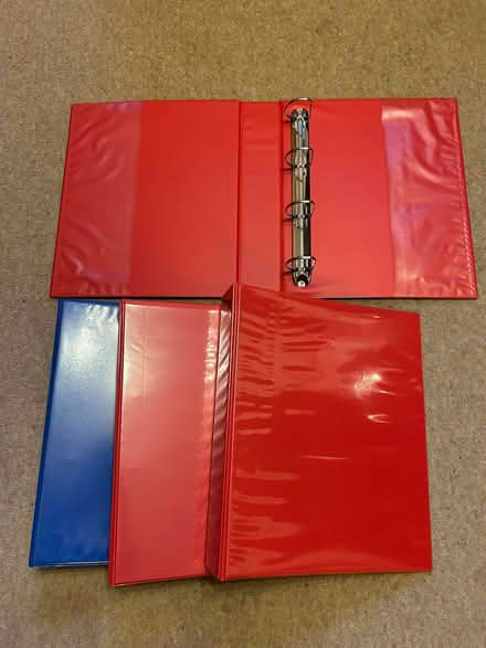 Photo of free Four binders in good condition (Hedgerley SL2) #2