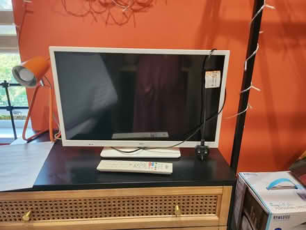 Photo of free SmallWhite Bush TV (with DVD player and internet connection) (Walsall WS1) #1
