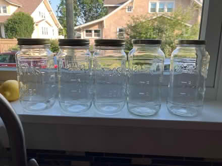 Photo of free 5 clean glass jars (Havertown) #1