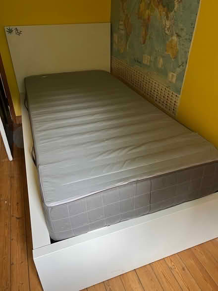 Photo of free IKEA bed 199cm x 105cm (Surlingham NR14) #2
