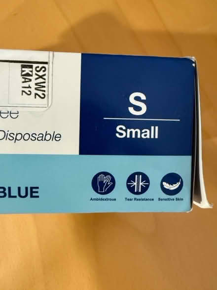 Photo of free Half a pack of disposable gloves -S (Winchester SO22) #1
