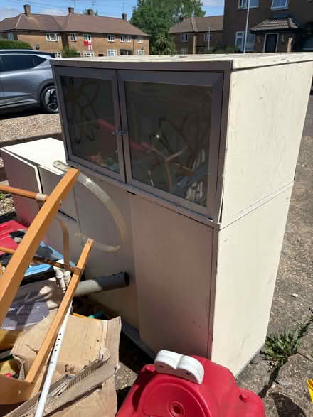 Photo of free Wooden cabinets (Hertsmere WD6) #1