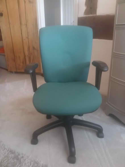 Photo of free Blue office chair (Haslington CW1) #2