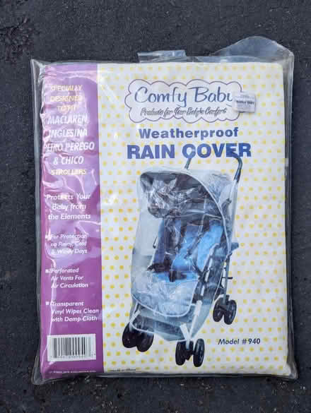 Photo of free Stroller rain cover unused (Eastchester, NY) #1