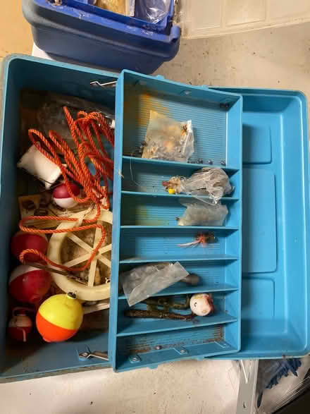 Photo of free Two tackle boxes w/ tackle (Middletown) #1