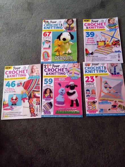 Photo of free Crochet and Knitting magazines (Leckhampton GL53) #1