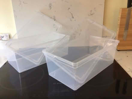 Photo of free Plastic boxes with lids (Tilehurst RG31) #1