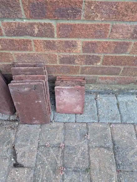 Photo of free Concrete hanging tiles and ridge tile (Laindon SS15) #1