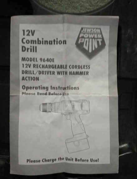 Photo of free Cordless drill (Kidlington OX5) #1