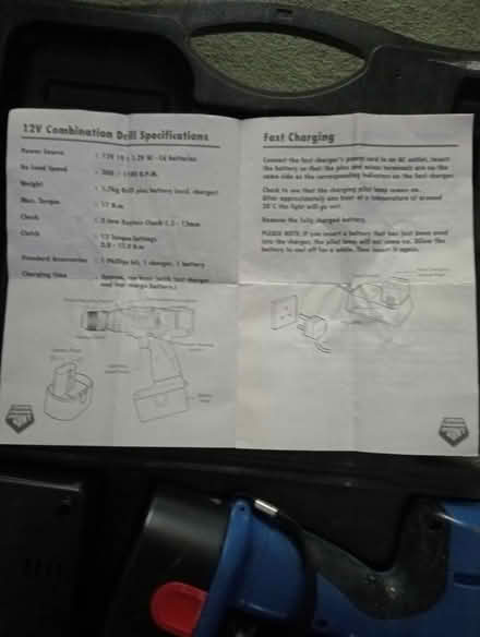 Photo of free Cordless drill (Kidlington OX5) #2