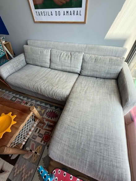 Photo of free Habitat grey sofa (White City W12) #3