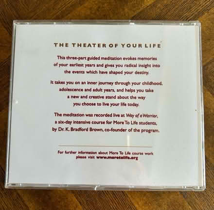 Photo of free Meditation CD (Halewood L26) #2