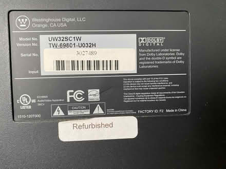Photo of free Older 32" LED TV (Malden/Medford line) #1