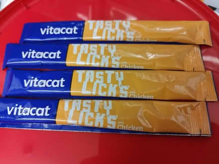 Photo of free 3 cat pate tins & 4 cat sticks (Bedford MK40) #2