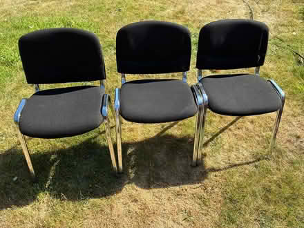 Photo of free Black chairs (sandiacre NG10) #1