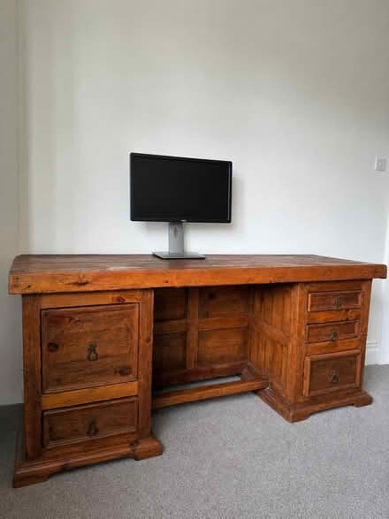 Photo of free Solid Wood Desk (Ashtead KT21) #1