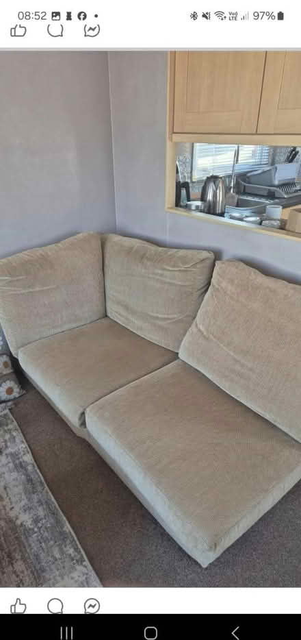 Photo of free Sofa 2x2 with bed settee (Snedshill TF2 TF2) #1
