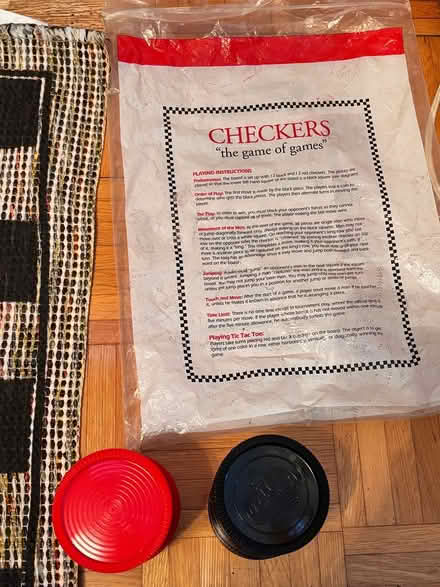 Photo of free Beach/Picnic Checkers Set (Arlington) #2