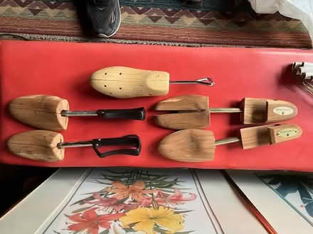 Photo of free 2 pair shoe trees,1 shoe stretcher (south sunnyvale) #1