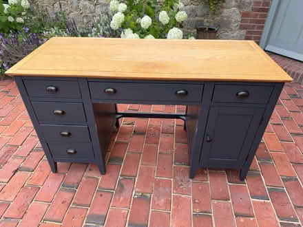 Photo of free Dark blue desk (Bitchet TN15) #1