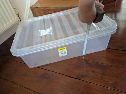 Photo of free Plastic storage with lid (Brighton BN2) #1