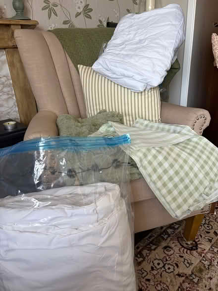 Photo of free King Size Bedding Bundle (Trotton, Hants GU31) #1