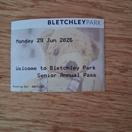 Photo of free Senior Annual Pass to Bletchley Park (Stoke St Milborough SY8) #1