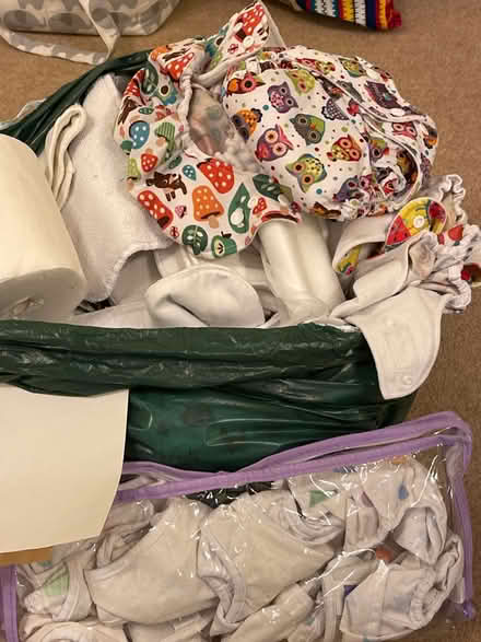 Photo of free Reusable nappies cloth liners etc (Govilon NP7) #1