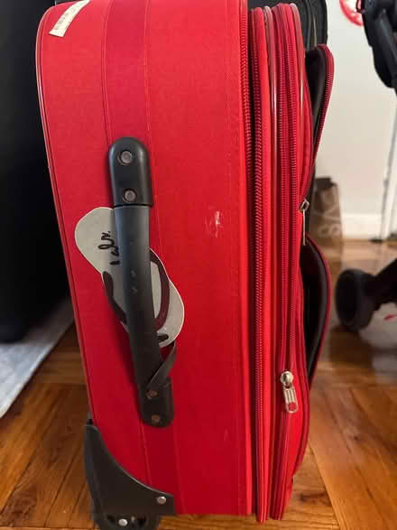 Photo of free Red luggage (Jackson Heights) #2