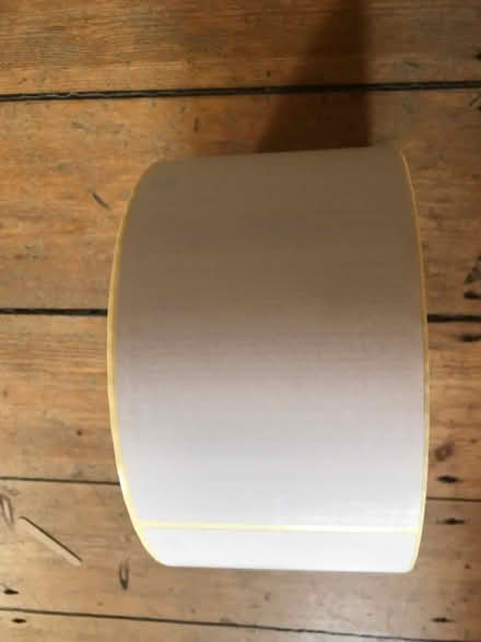 Photo of free Label stickers for printer (Burnham SL1) #1