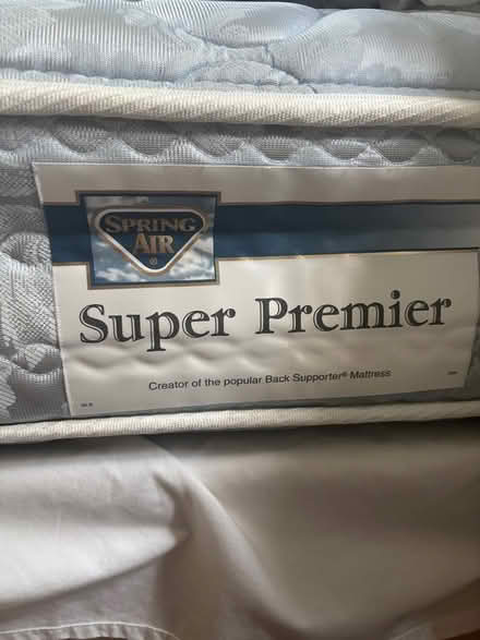 Photo of free Mattress, box spring, and bed frame (Norton, Ma) #3