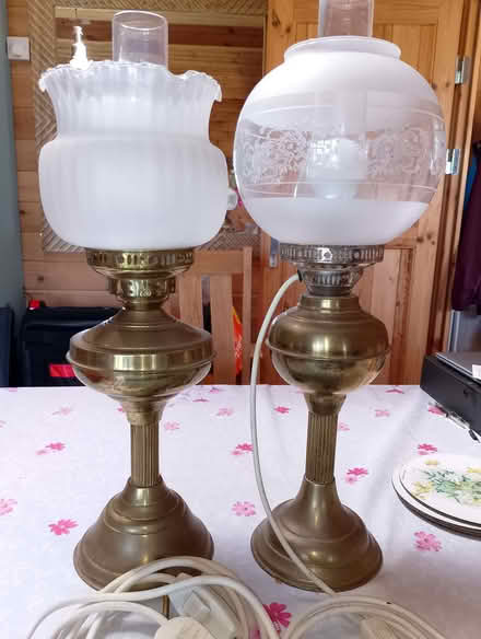 Photo of free Brass table lamps (Praa Sands TR20) #1