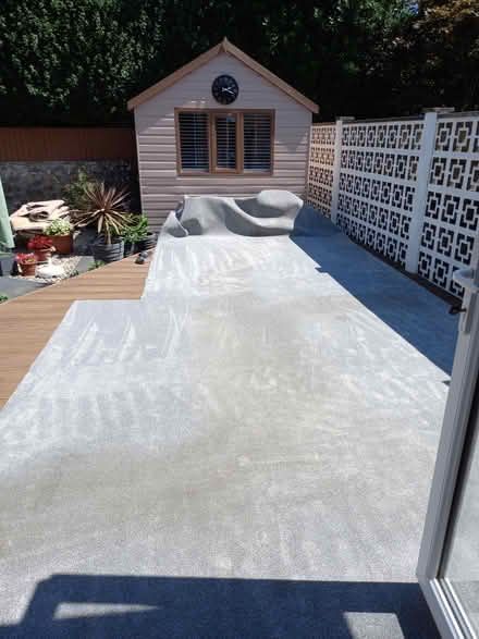 Photo of free Clean Grey Twist Carpet 20 sq metre (Kingsteignton area of N.Abbot) #3