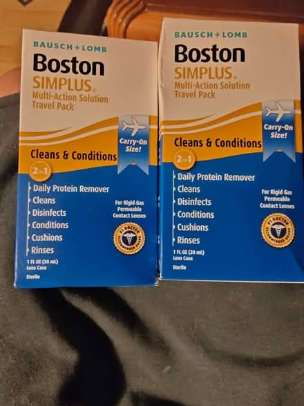 Photo of free 2 RGP contact lens cleaner (Central District) #1