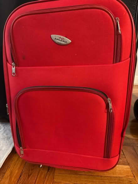 Photo of free Red luggage (Jackson Heights) #1