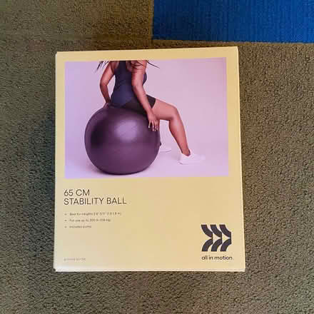 Photo of free 65cm Stability Ball (North Berkeley) #1