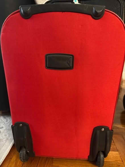 Photo of free Red luggage (Jackson Heights) #3