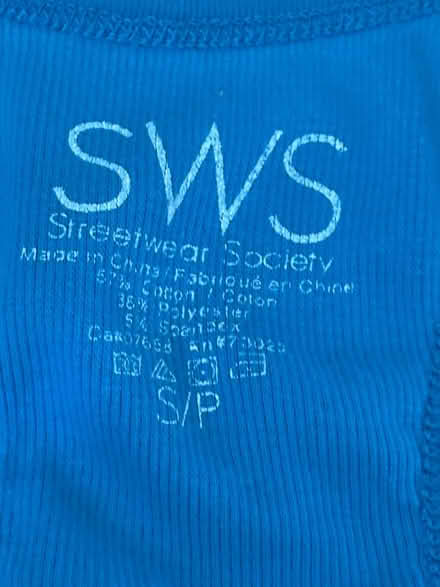 Photo of free Ladies Small blue tank top (L5L 5P5) #2