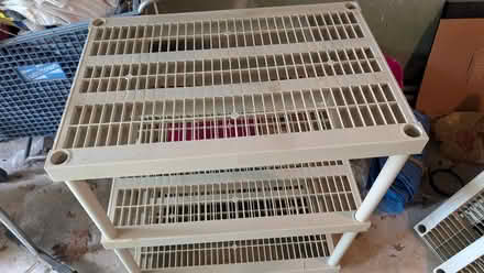 Photo of free Plastic shelving (Teaneck, NJ) #2