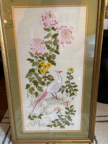 Photo of free Vintage Embroided Artwork (Rego Park) #1