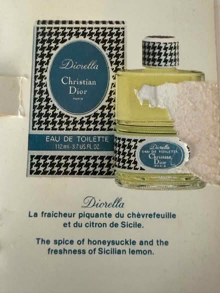 Photo of free Diorella vintage perfume card (Eastbourne BN21) #2