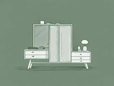 Photo of Wardrobe and bedside drawer (Gorse Hill M32) #1