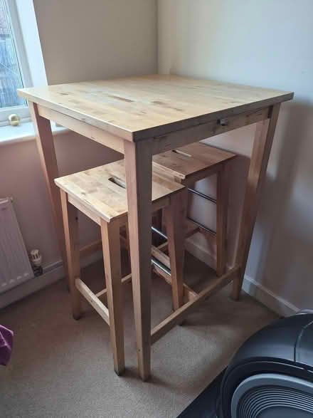Photo of free Table & 2x chairs (Blaydon, Ne21) #1