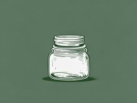 Photo of Glass jars (e.g. old jam jars) (Cranham Gate GL3) #1