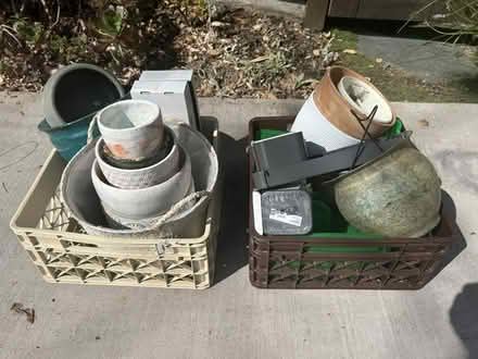 Photo of free Gardening pots (West End San Rafael) #1