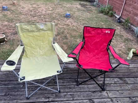 Photo of free two camping chairs (Talbot Village BH10) #1