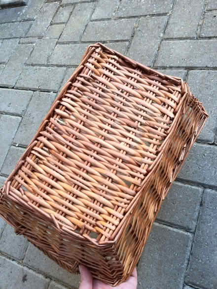 Photo of free Wicker basket (Calverton MK11) #4